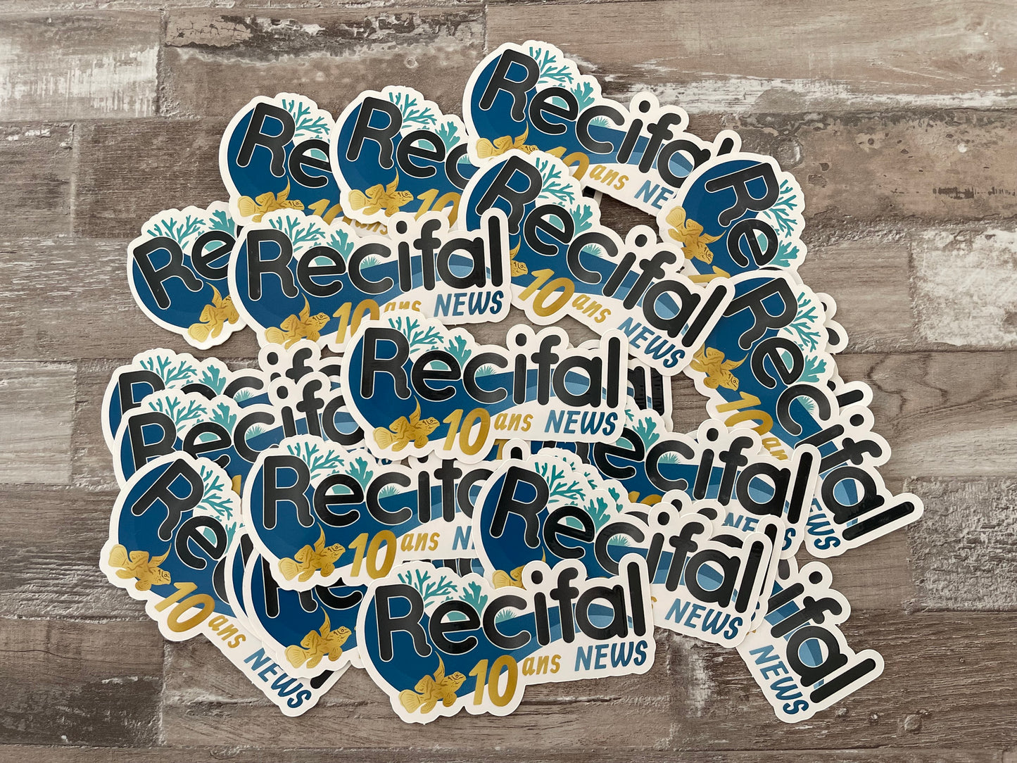 Autocolant Recifal News