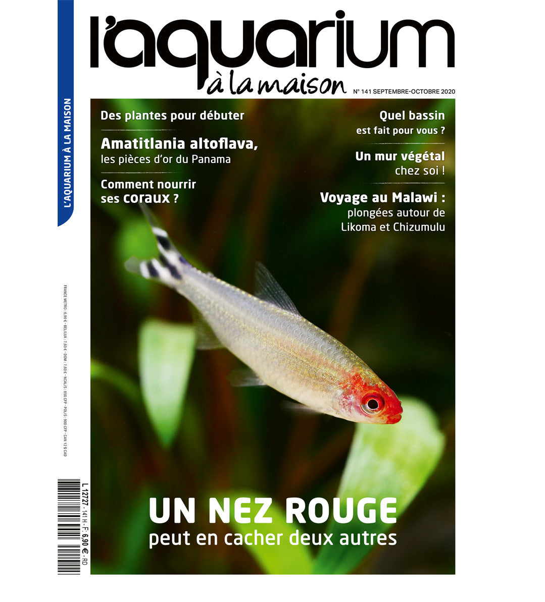Aquarium à la maison n° 141 - Septembre / Octobre 2020