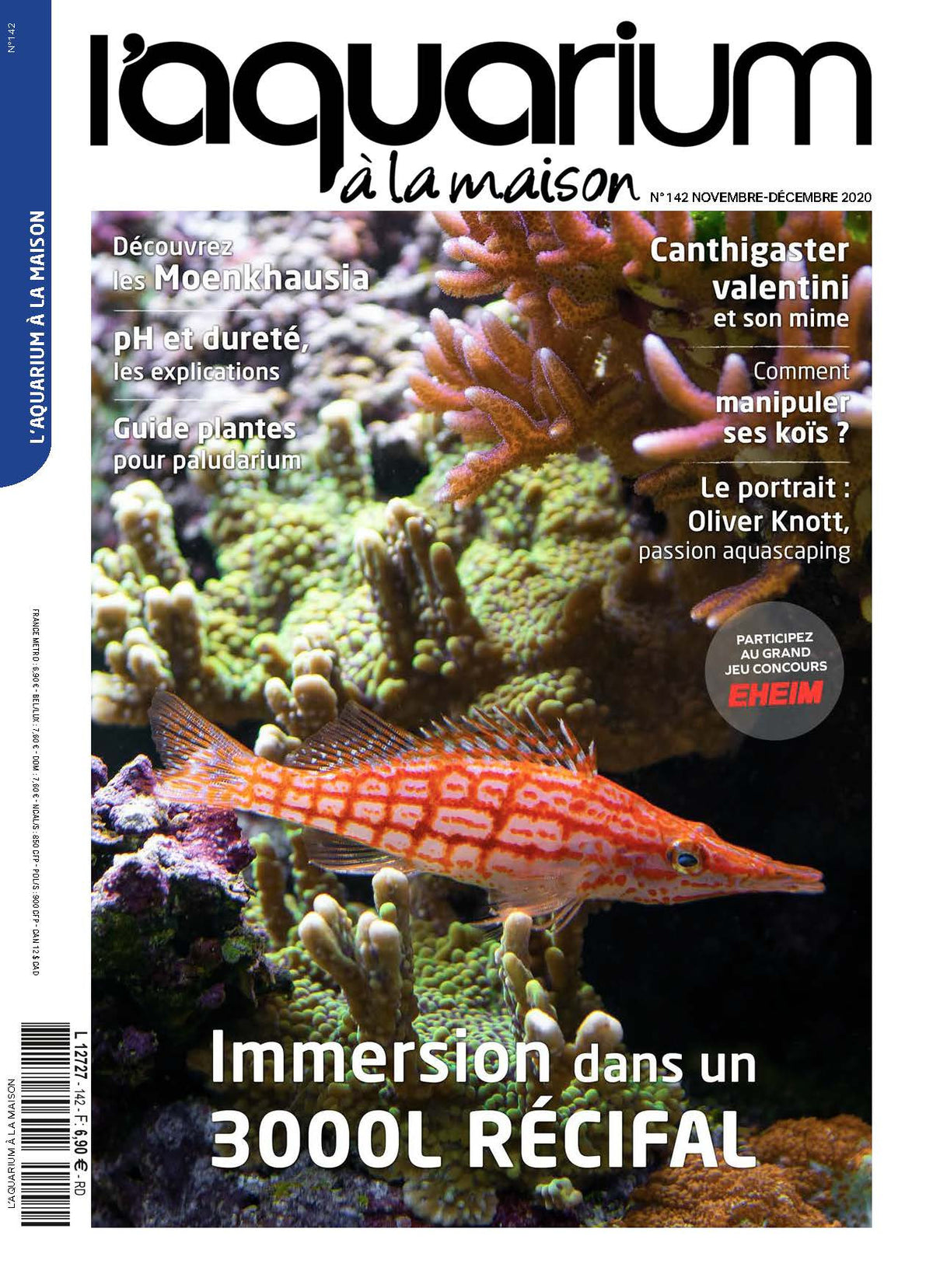 Aquarium à la maison n° 142 - Novembre / Décembre 2020