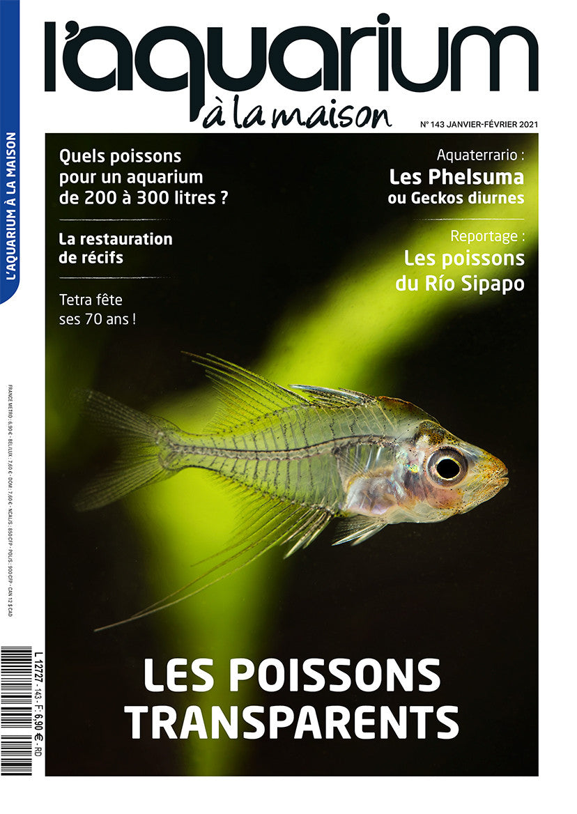 Aquarium à la maison n° 143 - Janvier / Février 2021