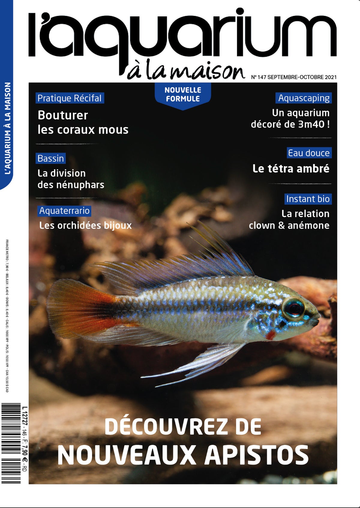 Aquarium à la maison n° 147 - Septembre / Octobre 2021