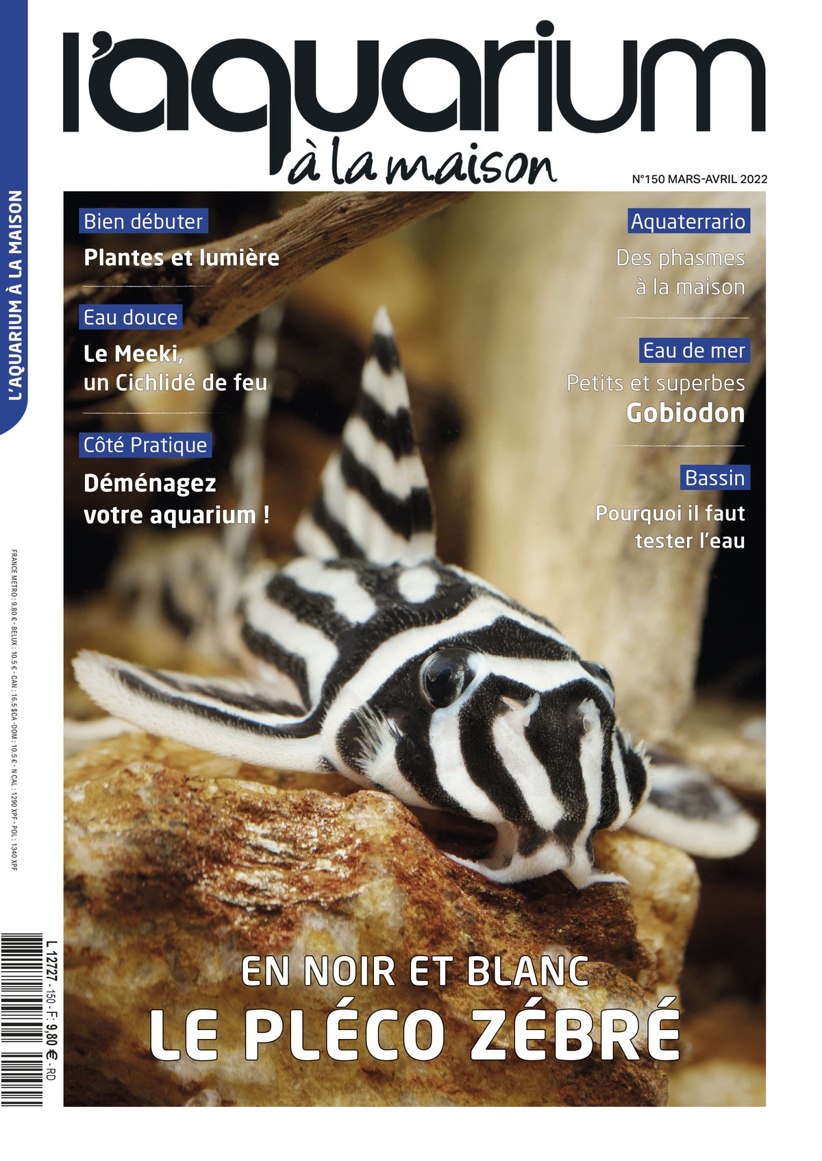Aquarium à la maison n° 150 - Mars / Avril 2022