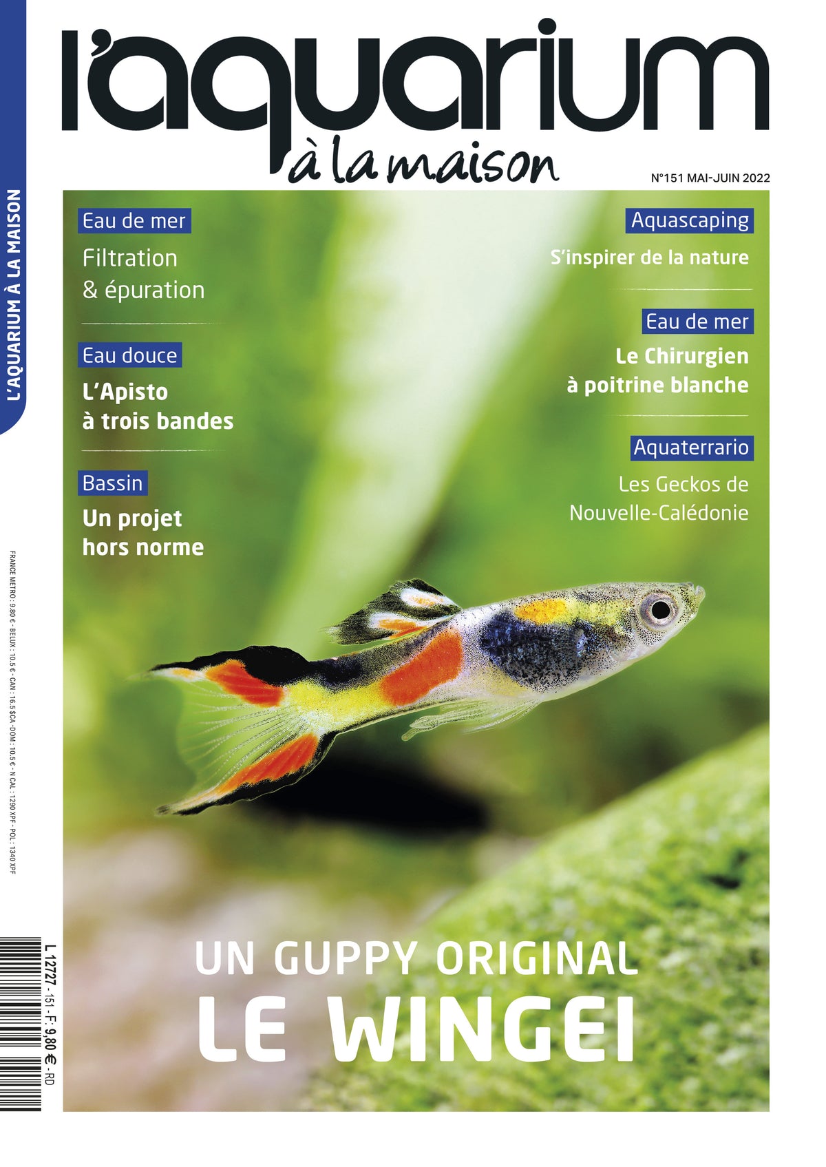 Aquarium à la maison n° 151 - Mai / Juin 2022