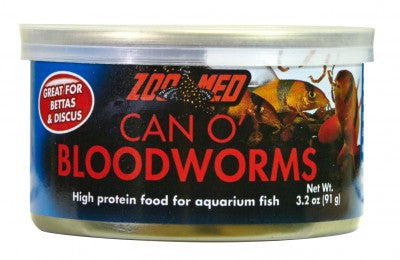 Zoomed Can O' Bloodworms